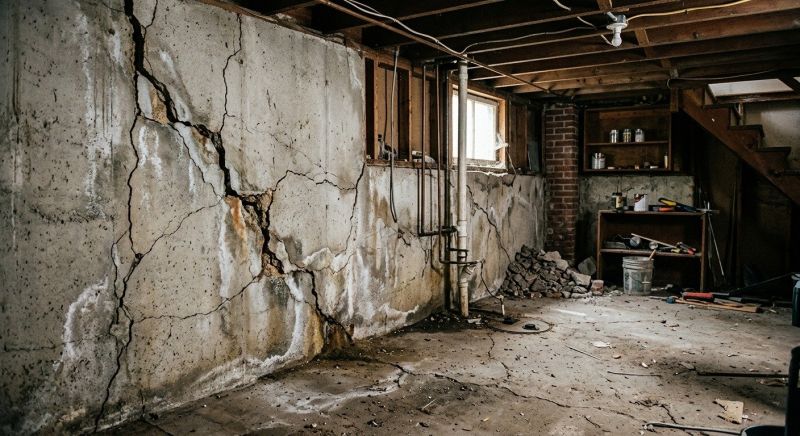 Basement Crack Repair in Richmond, VA