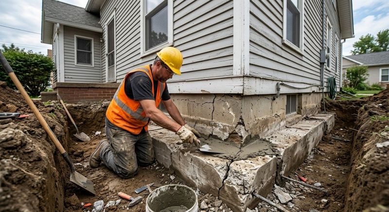 Building Foundation Repair in Chester, VA