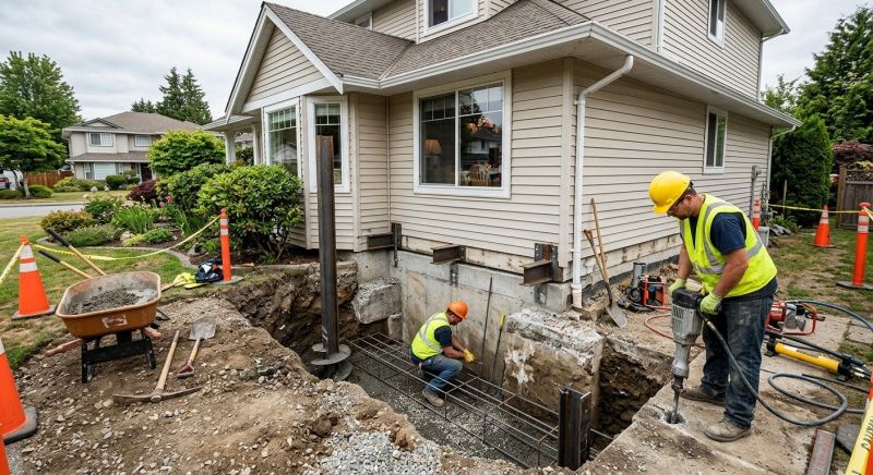 Building Foundation Repair in Mineral, VA