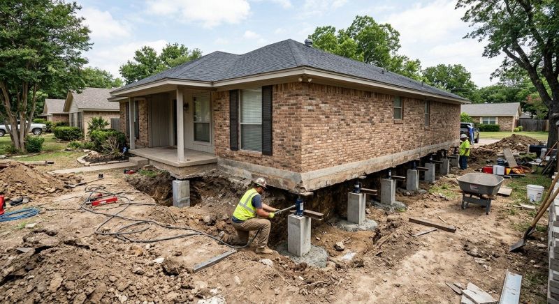 Concrete Foundation Leveling in Amelia Court House, VA