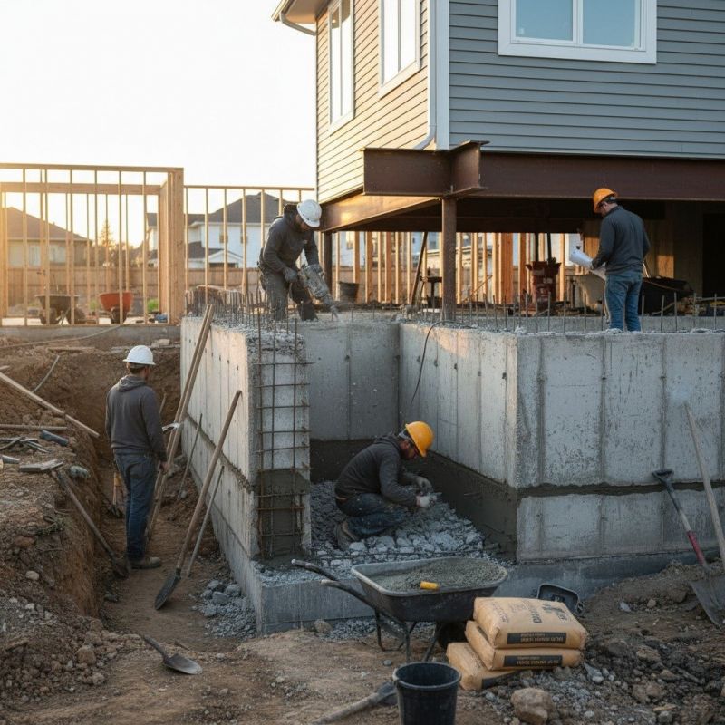 Concrete Foundation Repair in Amelia Court House, VA