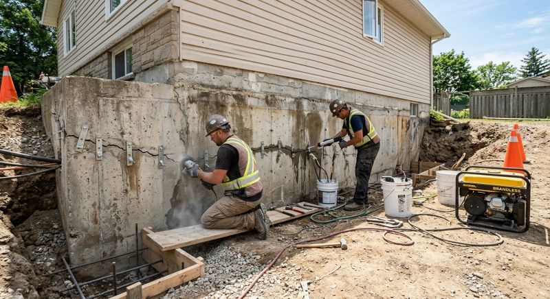 Concrete Foundation Repair in Mechanicsville, VA