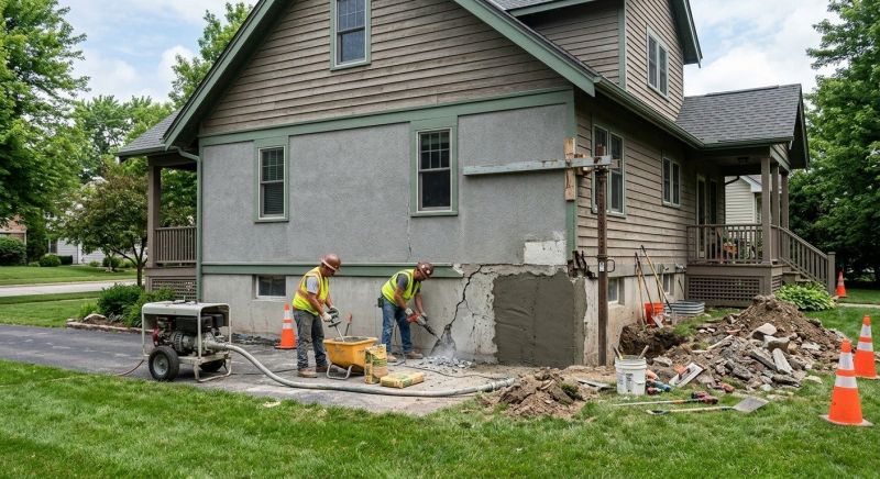 Concrete Foundation Repair in Rockville, VA