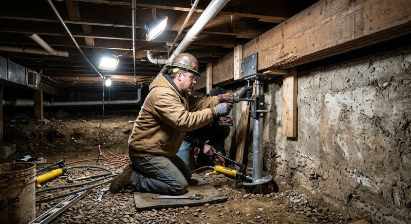 Crawlspace Foundation Repair in Amelia Court House, VA