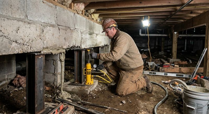 Crawlspace Foundation Repair in Chester, VA