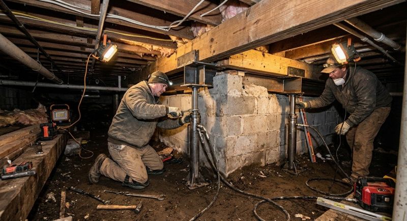 Crawlspace Foundation Repair in Chesterfield, VA