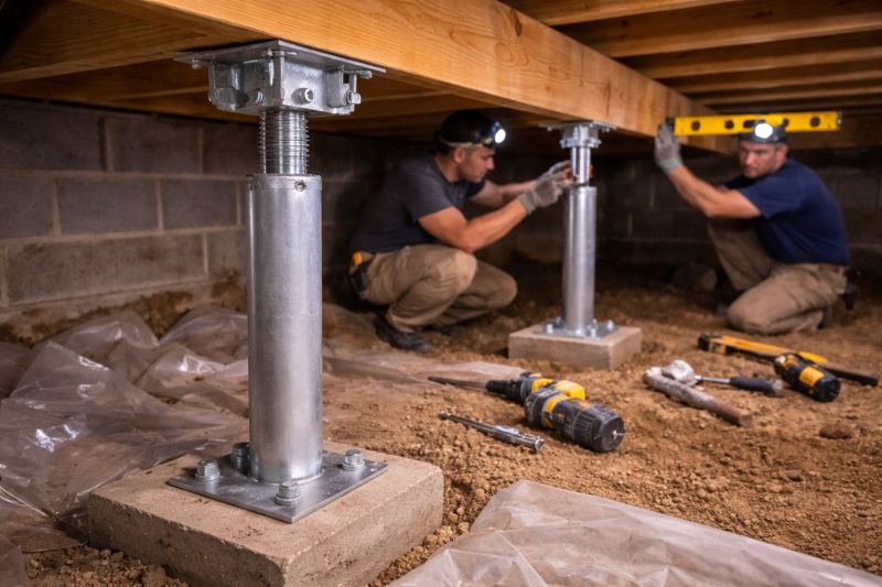 Crawlspace Structural Repair in Richmond, VA