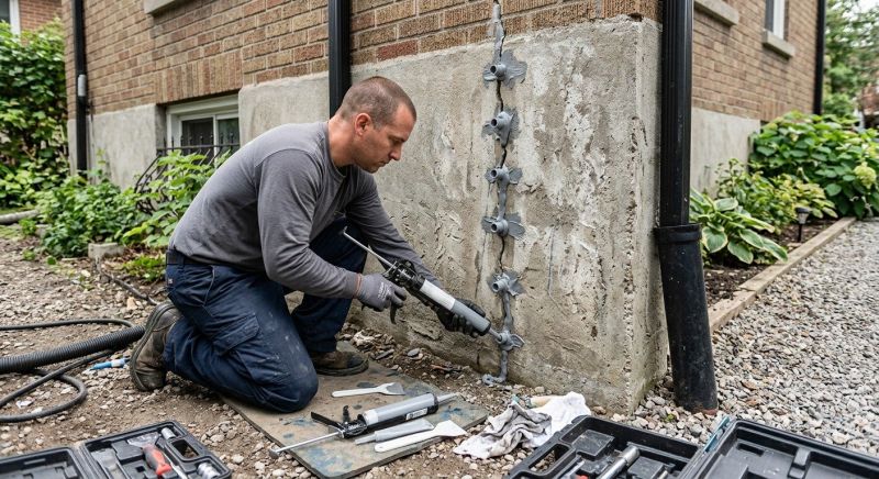 Foundation Crack Repair in Richmond, VA