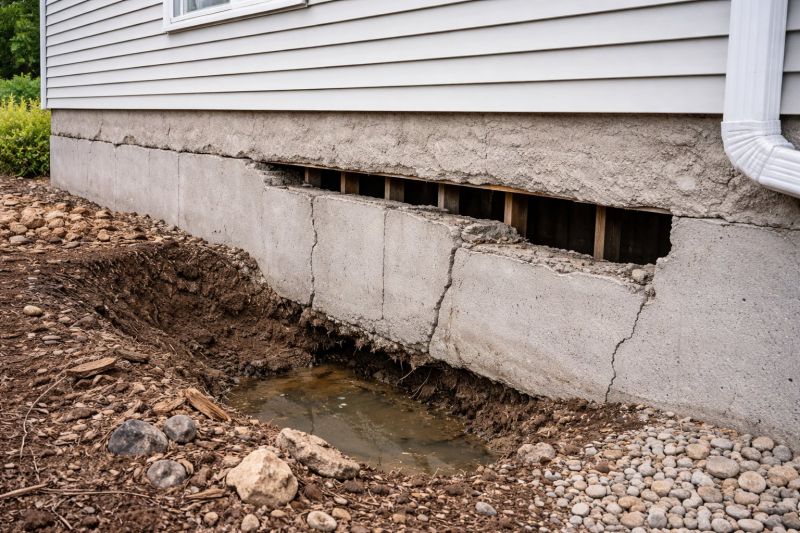Foundation Damage Repair in Ashland, VA