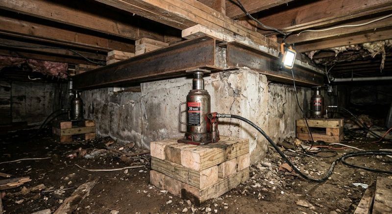 Foundation Jacking in Ashland, VA
