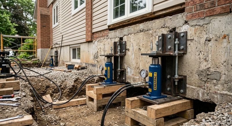 Foundation Jacking in Chester, VA