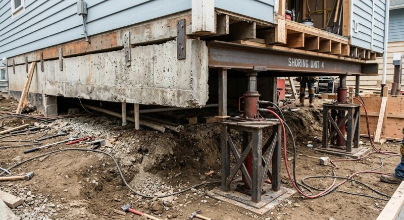 Foundation Jacking in Chesterfield, VA
