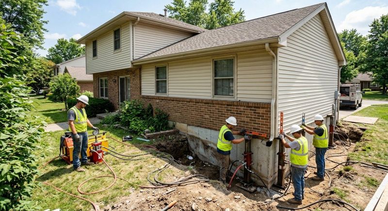 Foundation Jacking in Hanover County, VA