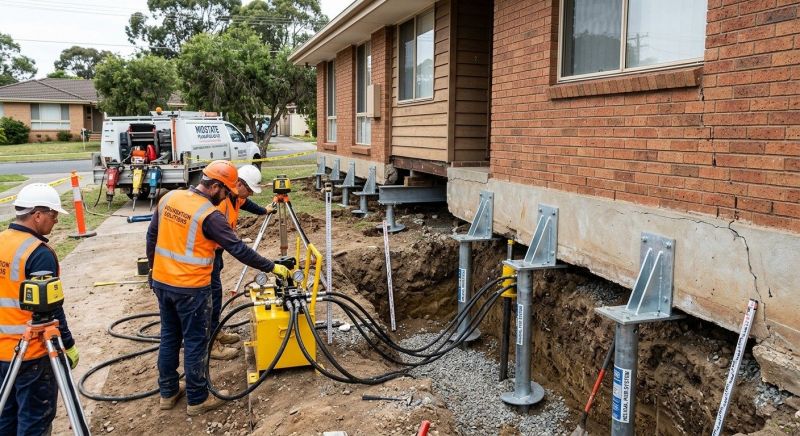 Foundation Jacking in Rockville, VA