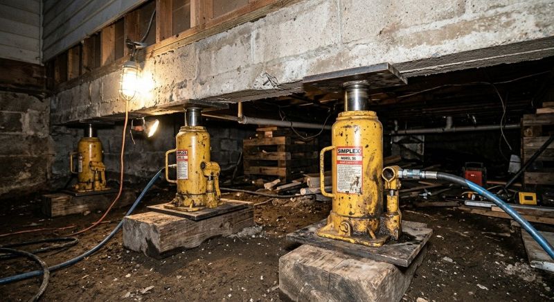 Foundation Jacking in Rockville, VA