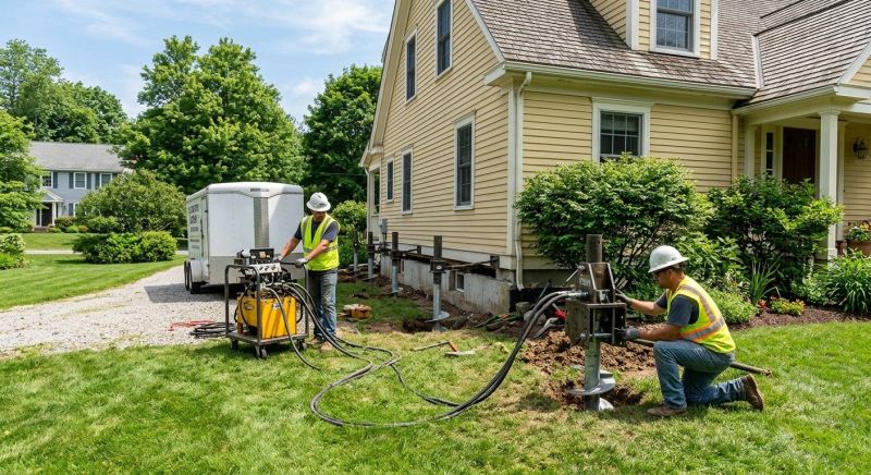 Foundation Lifting in Chester, VA
