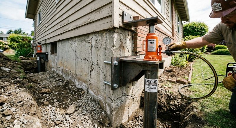 Foundation Lifting in Henrico County, VA