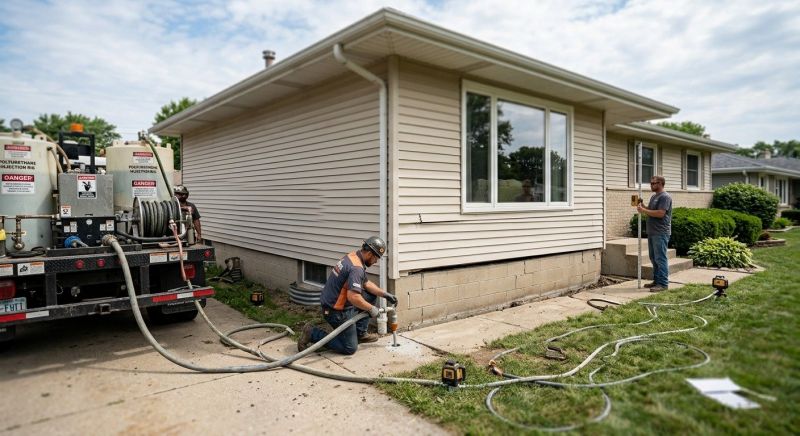 Foundation Lifting in Richmond, VA