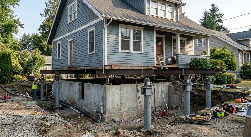 Foundation Raising in Chester, VA