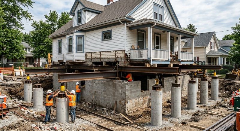 Foundation Raising in Chesterfield, VA