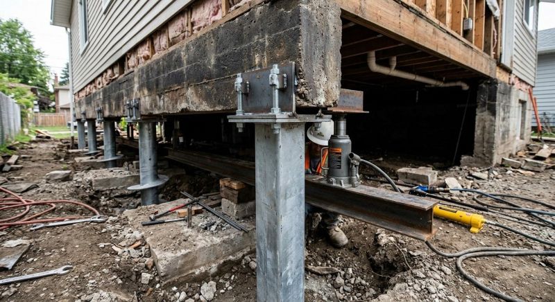 Foundation Raising in Glen Allen, VA