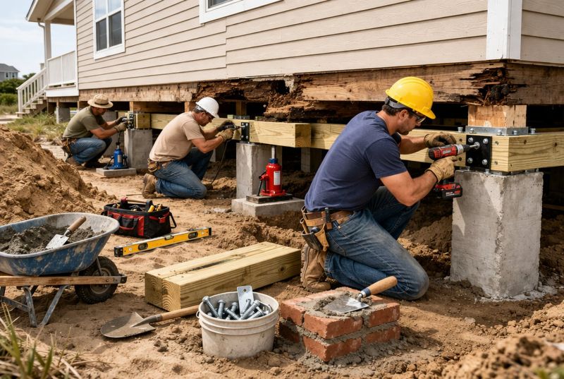 Foundation Raising in Henrico County, VA