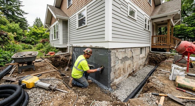 Foundation Renovation in Richmond, VA