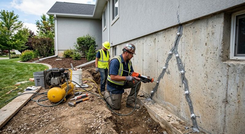 Foundation Repair in Midlothian, VA