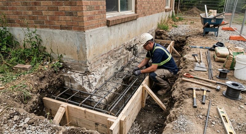 Foundation Repair in Montpelier, VA