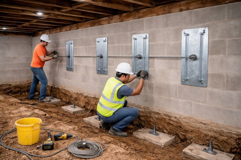 Foundation Stabilizing in Amelia County, VA