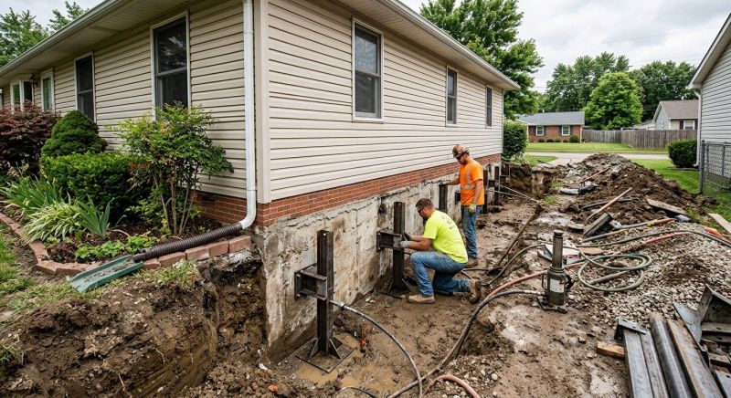 Foundation Stabilizing in Chesterfield, VA