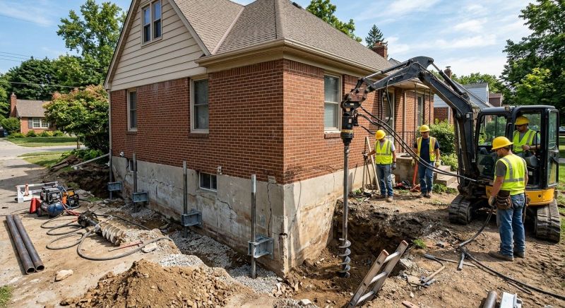 Foundation Stabilizing in Chesterfield, VA