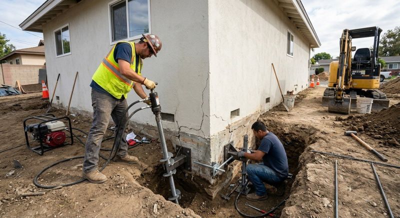 Foundation Stabilizing in Goochland County, VA