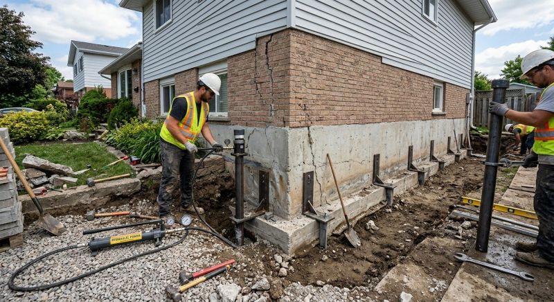 Foundation Stabilizing in Midlothian, VA