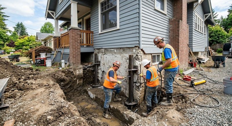 Foundation Stabilizing in Midlothian, VA