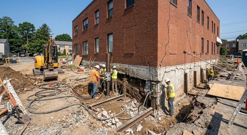 Foundation Strengthening in Richmond, VA