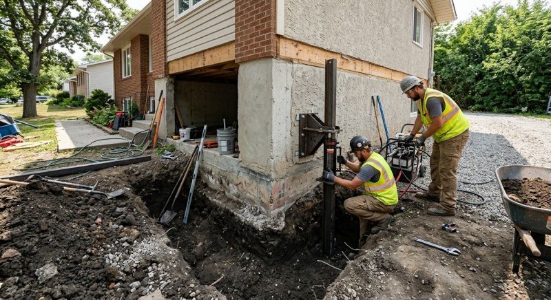 Foundation Structural Repair in Amelia County, VA