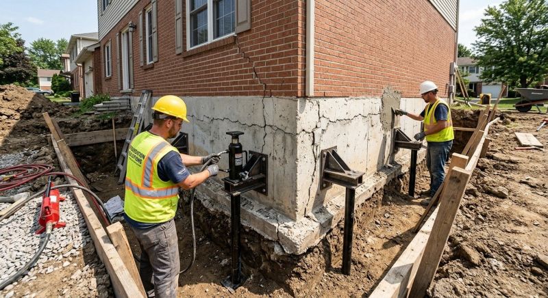 Foundation Structural Repair in Glen Allen, VA