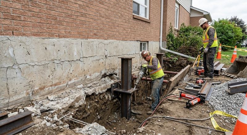 Foundation Structural Repair in Moseley, VA