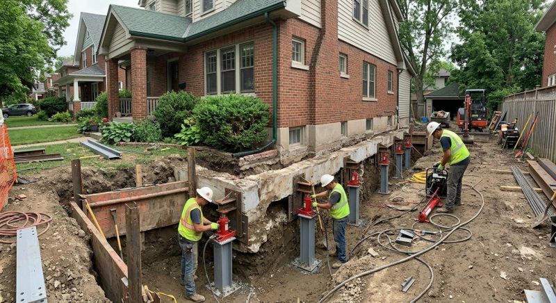 Foundation Underpinning in Richmond, VA