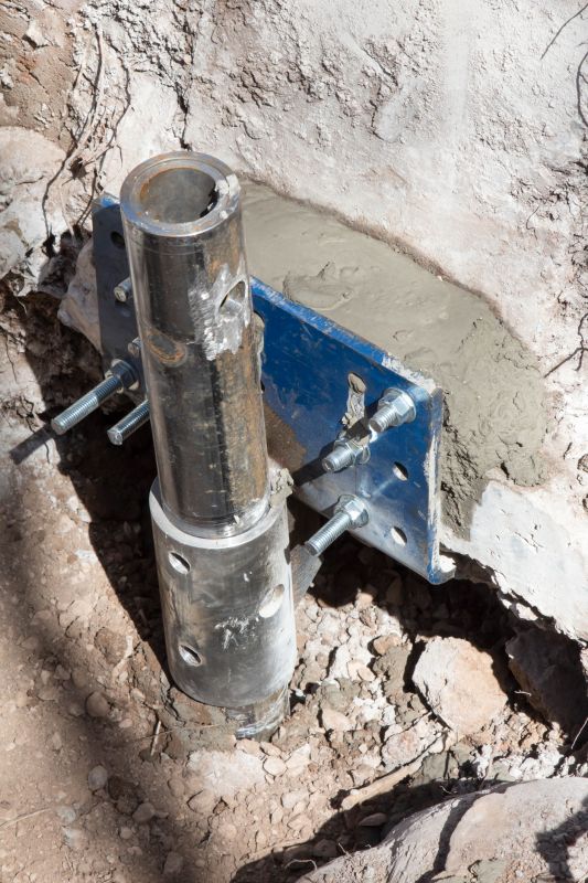 Helical Piers Installation in Richmond, VA
