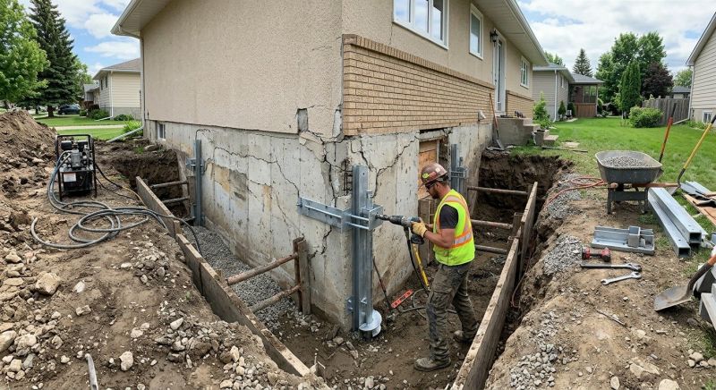 Home Foundation Repair in Amelia County, VA