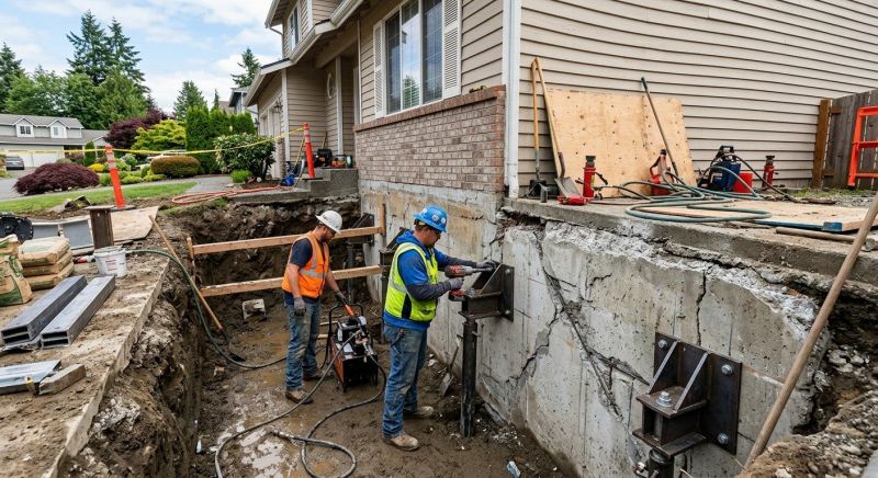 Home Foundation Repair in Chesterfield County, VA