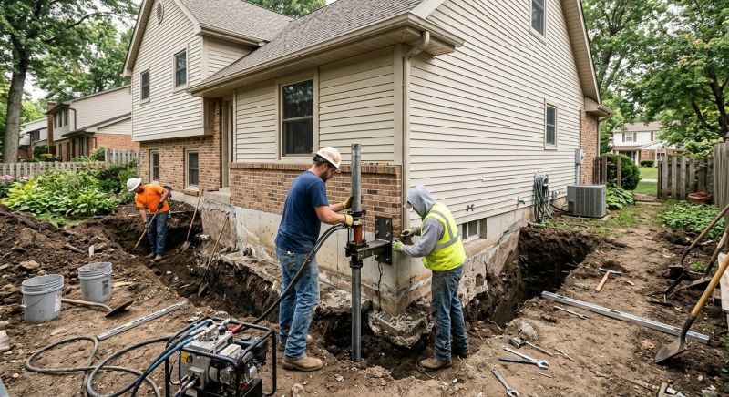 Home Foundation Repair in Rockville, VA