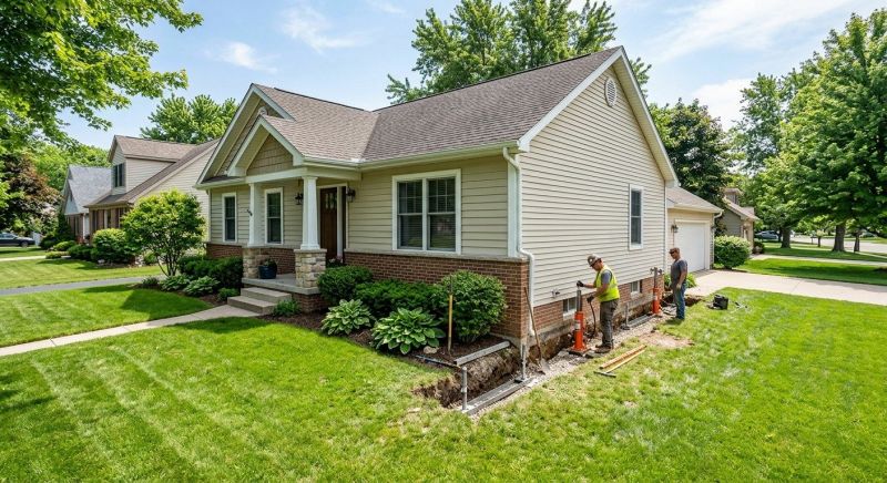 House Foundation Leveling in Richmond, VA