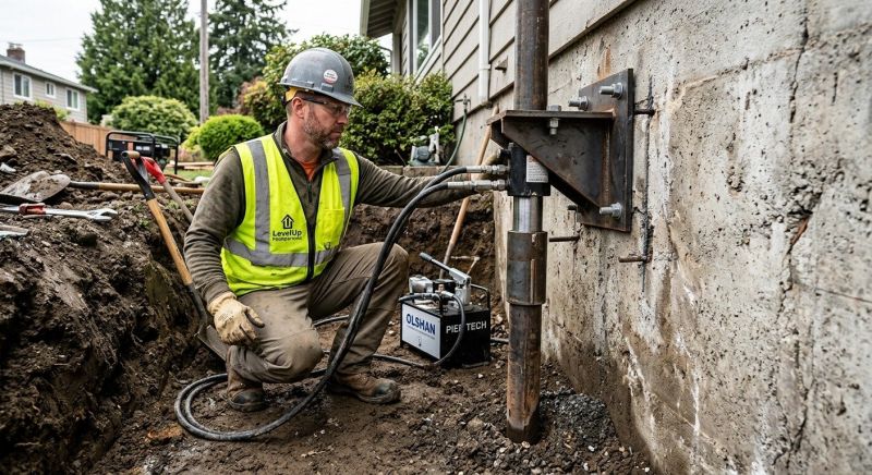 House Foundation Leveling in Richmond, VA