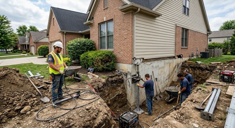 House Foundation Repair in Rockville, VA