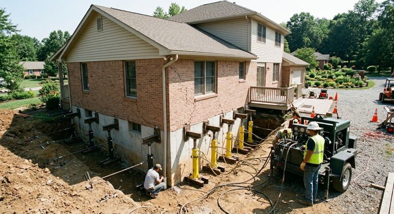 House Settling Repair in Richmond, VA