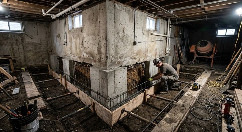 House Underpinning in Richmond, VA