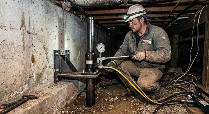 Settling Foundation Service in Ashland, VA